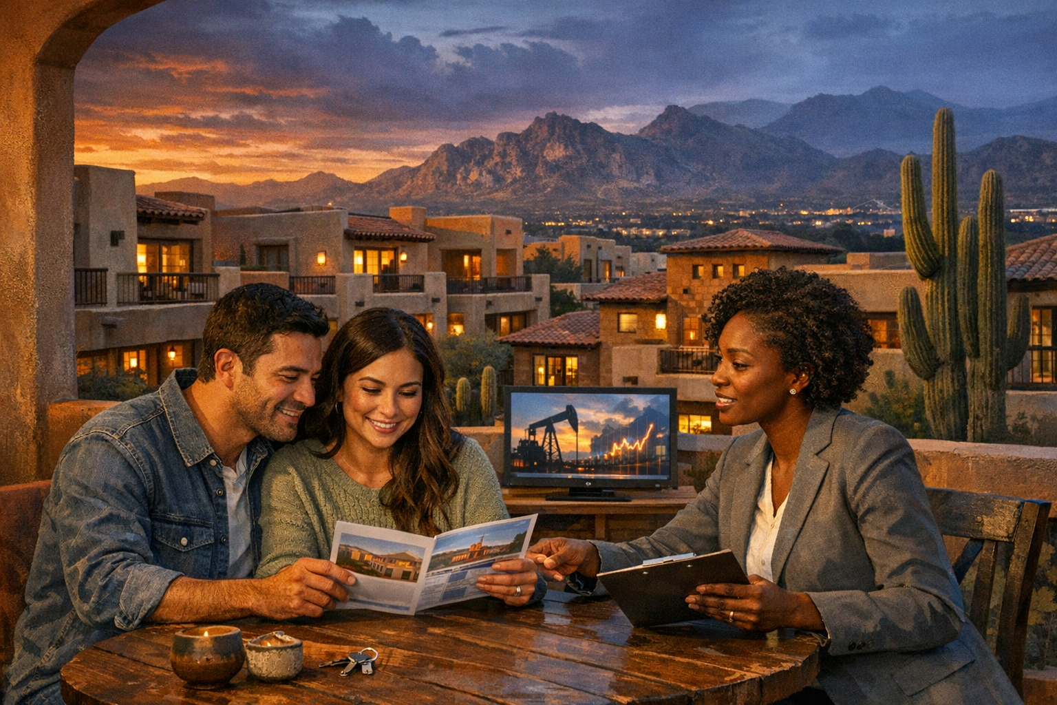 Homebuyers reviewing condo options as oil-driven mortgage rate risk builds